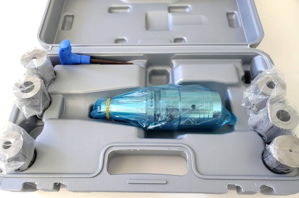 BT40 Hydraulic Milling Chuck and Collet 7 pc Kit CNC Quick Change