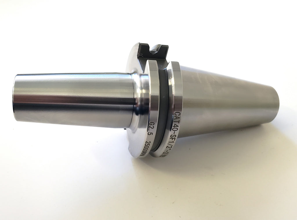 ICarbide CAT40 1/4" X 6.0" Shrink Fit Tool Holder – G2.5 Balanced At 25,000 RPM