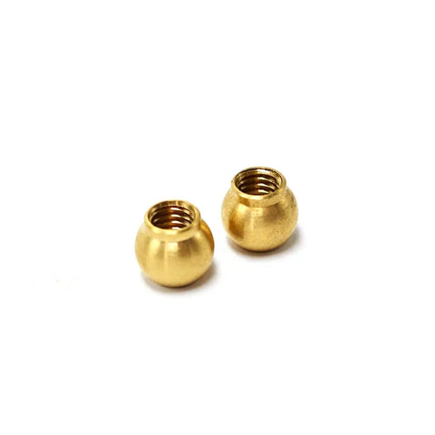 2pcs 15mm Brass Coolant Ball Nozzle for CNC Lathe Threaded