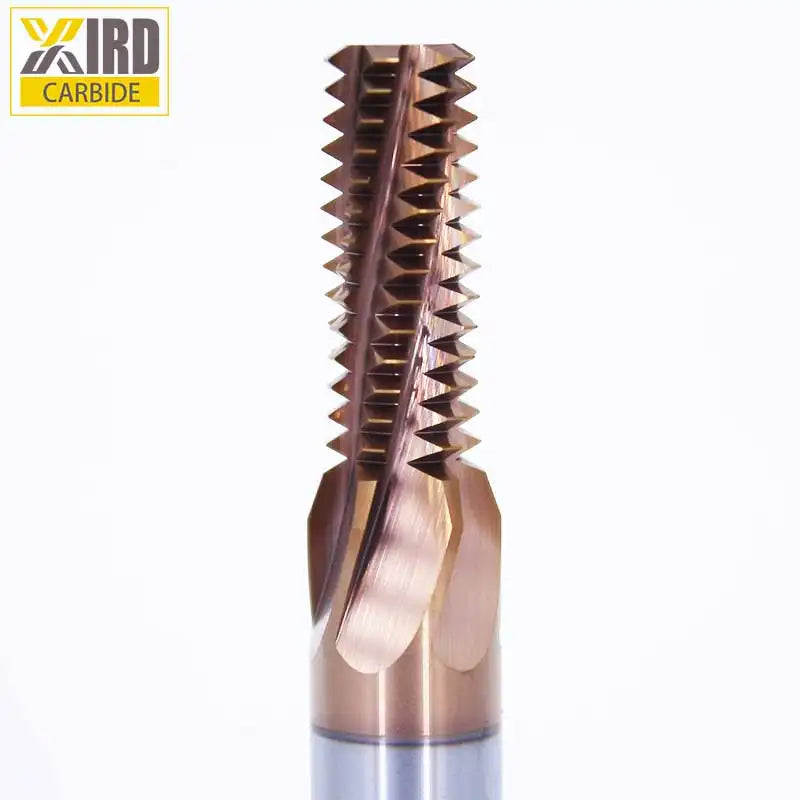 1/4-20 UNC 4 FLT Tungsten Carbide Milling Cutter Thread Mill Cutting T ...