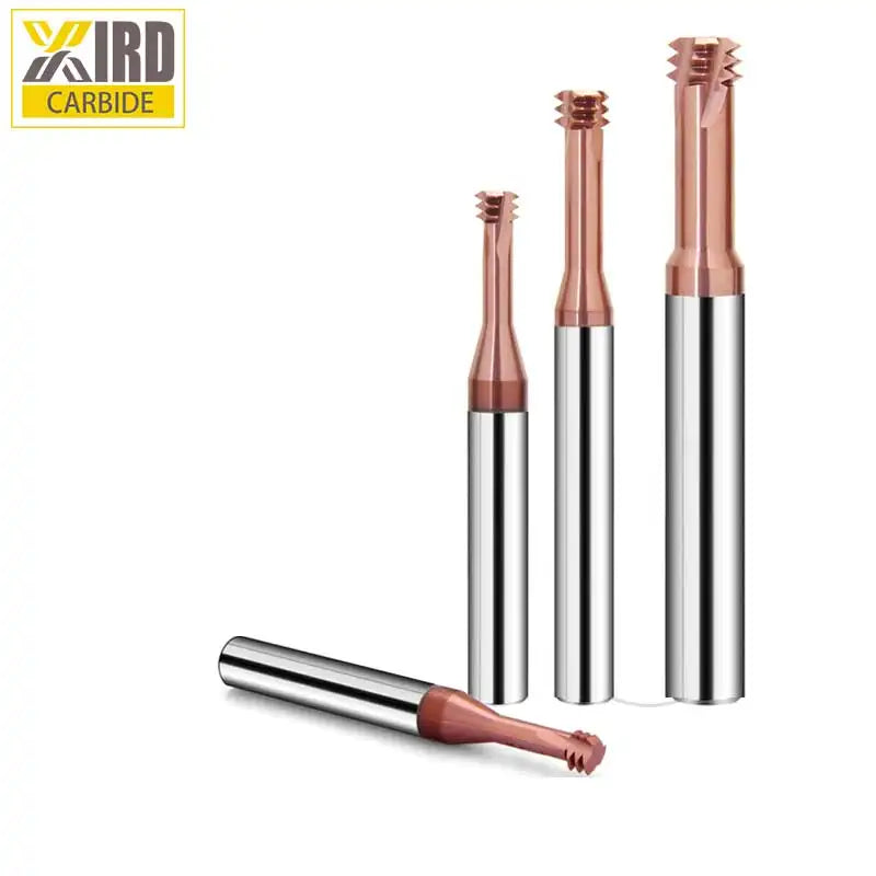 8-32 3P Tungsten Carbide Milling Cutter Thread Mill Cutting Tool TiSiN ...