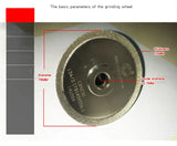 MRCM Drill Bit Grinder SDC Diamond grinding wheel for Carbide Drills 13B SD230