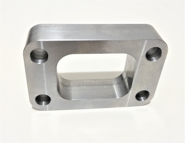 thumbnail interactive-video image 1 of T3 Twin Scroll Divided Inlet Turbo Spacer Flange (1 Inch Thick) – Undisclosed Brand 1 of 2